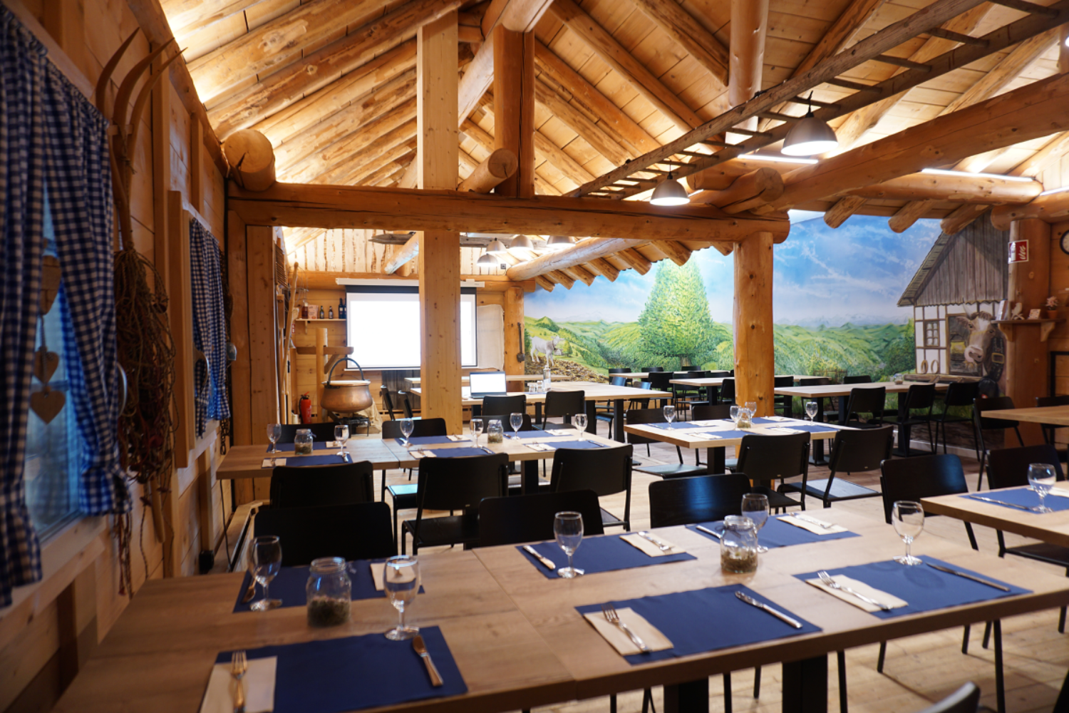 Natürli Alphütte Saland